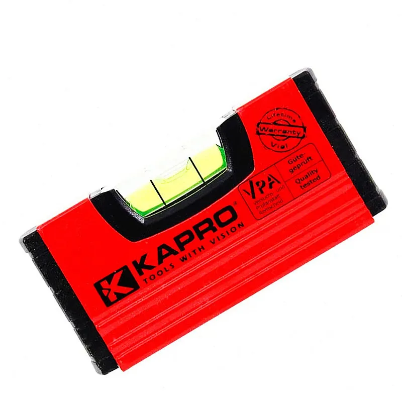 KAPRO Mini Bubble Handy ระดับคู่มือ Spirit Micro-ความแม่นยำระดับฟอง10ซม.Inclinometer แม่เหล็กเครื่องมือวัดระดับ