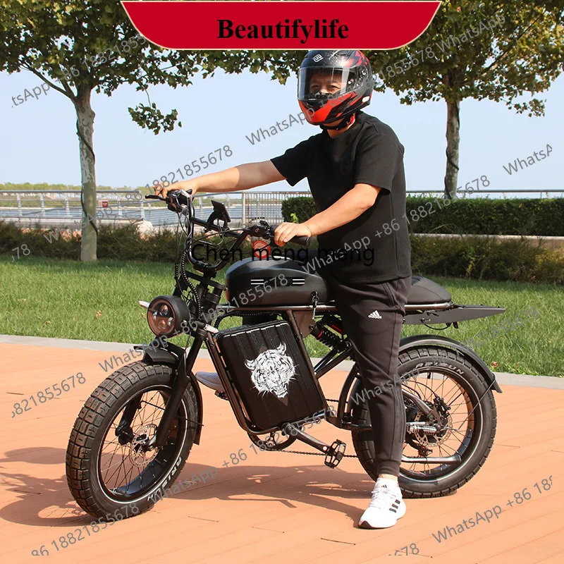 E132 Mountain electric bicycle electric motorcycle battery car high-speed travel