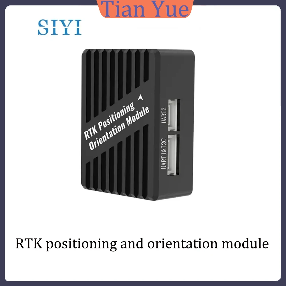 

Модуль позиционирования и ориентации SIYI RTK с промышленным магнитным компасом RM3100, одноканальный, с двумя антеннами, для систем RC