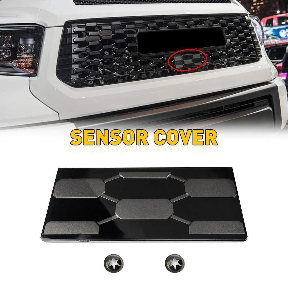 ​Garnish Radar Sensor Cover For Toyota Tundra 2018-2019 Front Grille 53141-34010