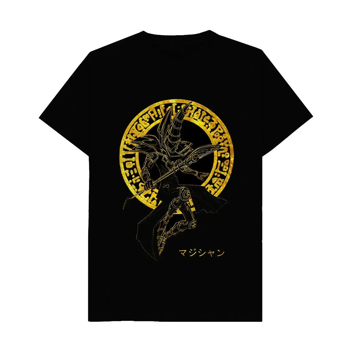 Dark Magician Pharaoh Servant Yami Yugi Ace Moster Yugioh Black T-Shirt