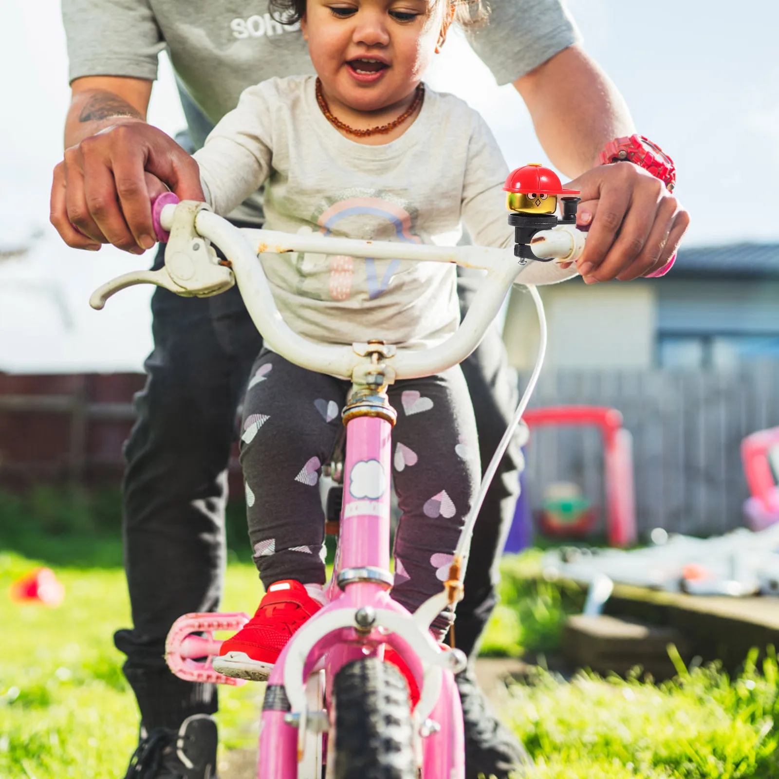 

10pcs Cycling Ring Bell Kids Bike Children Accessories Mini Toddler Stroller Loud Clear Sound Durable Aluminum