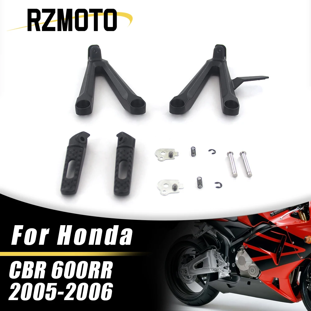 

Motorcycle Parts Rear Foot Rests Pedal Bracket Assembly Kit For Honda CBR 600RR CBR600RR CBR-600RR 2005-2006