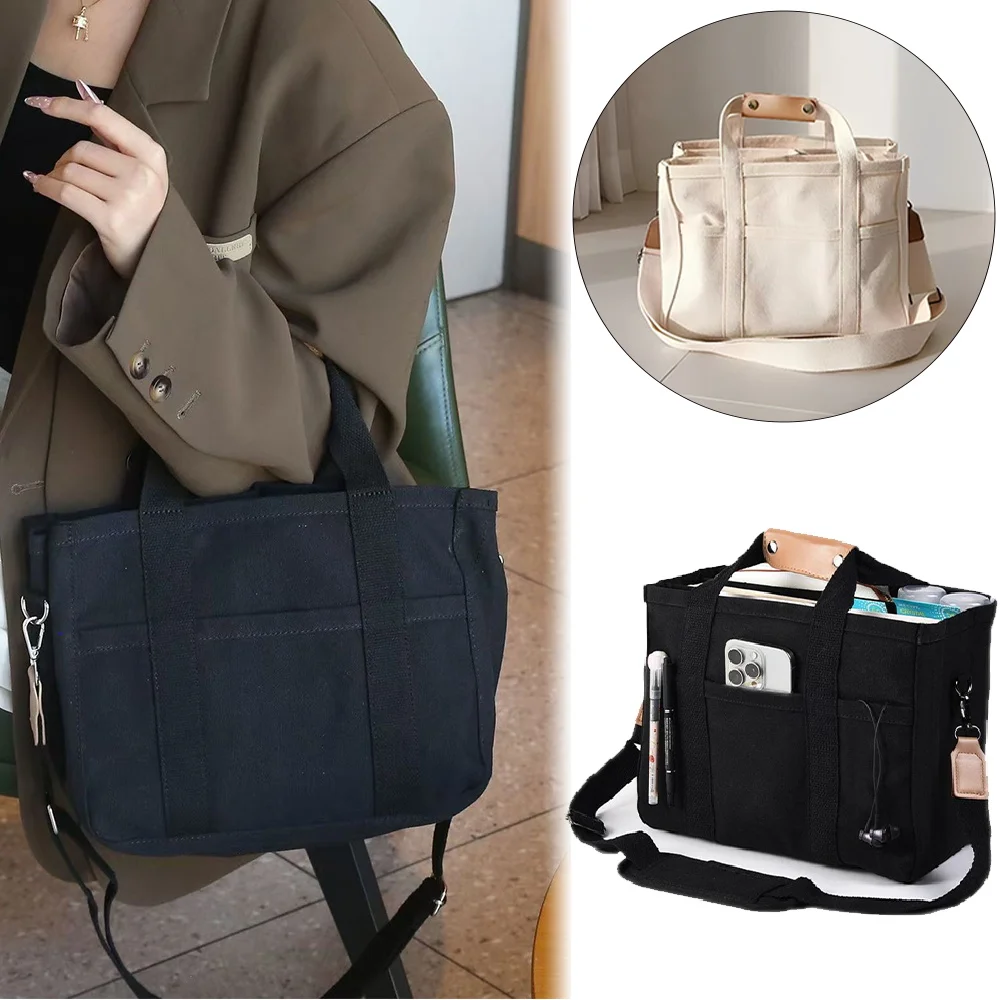 Tote Bag for Mom Shopping Large Capacity Single Shoulder Crossbody Bag Travel Storage Handbag Travel Accessories Multi-level