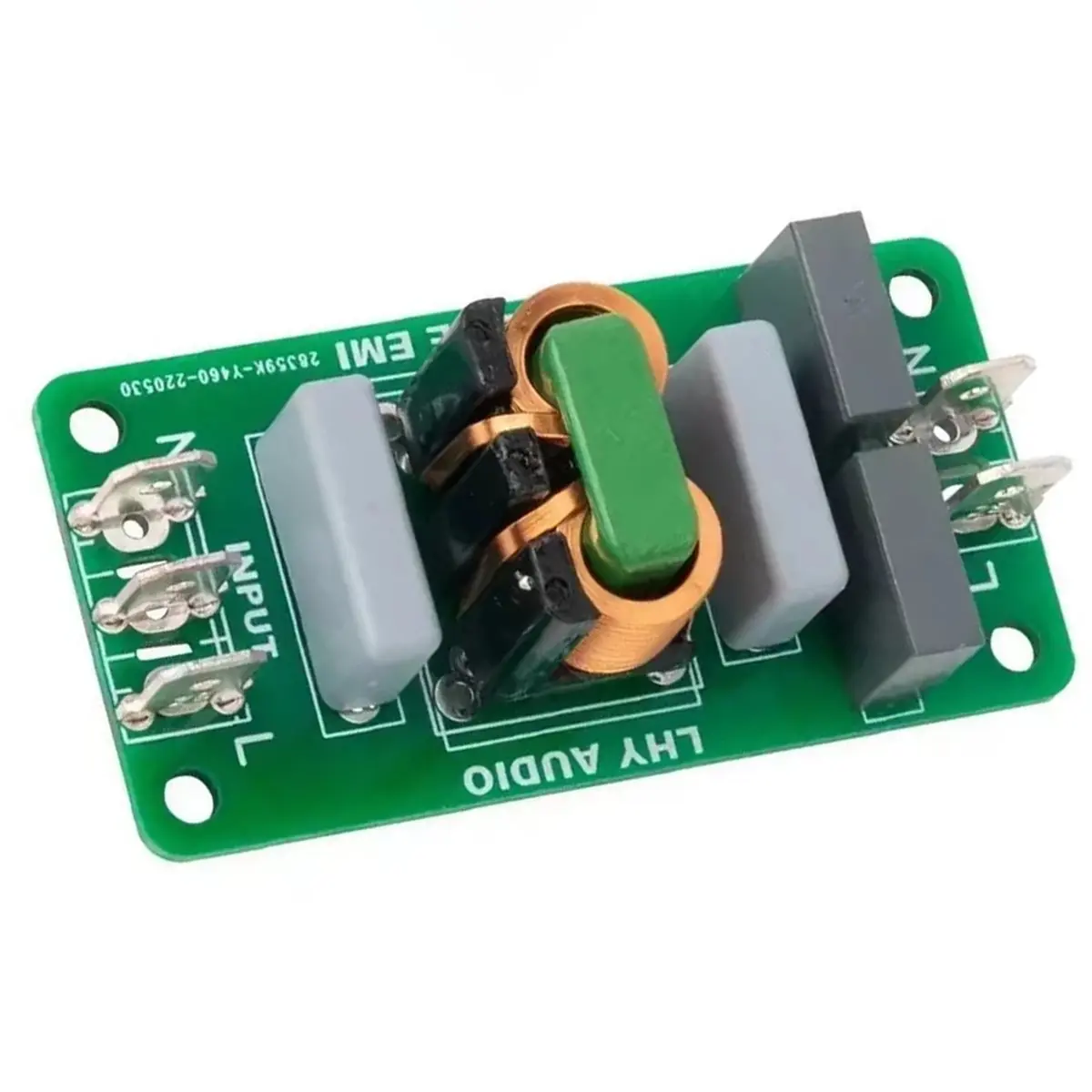 A85P New Power Filter Board Module Noise Reduction Anti-Interference 4A EMI AC Mains Purification HiFi Audio Filtering
