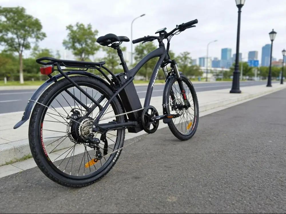 

Electric Bicycle 500W Bafang Motor 7-Speed City E-Bike Step-Over Adult Frame with Disc Brake System
