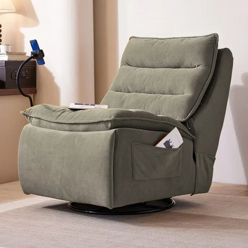 TTA13 Electric Lazy Sofa Can Sleep And Lie Down, Living Room Balcony Leisure Rocking Chair Household Single Rotating Recliner