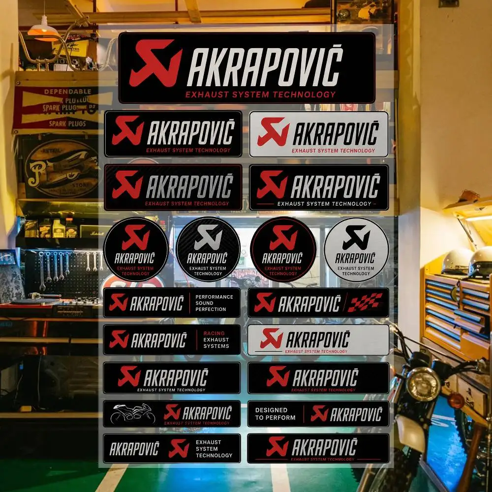 A-krA-PoviC- Aesthetic Graffiti Waterproof PVC Stickers for Car Motorcycle Skateboard Helmet Notebook 2