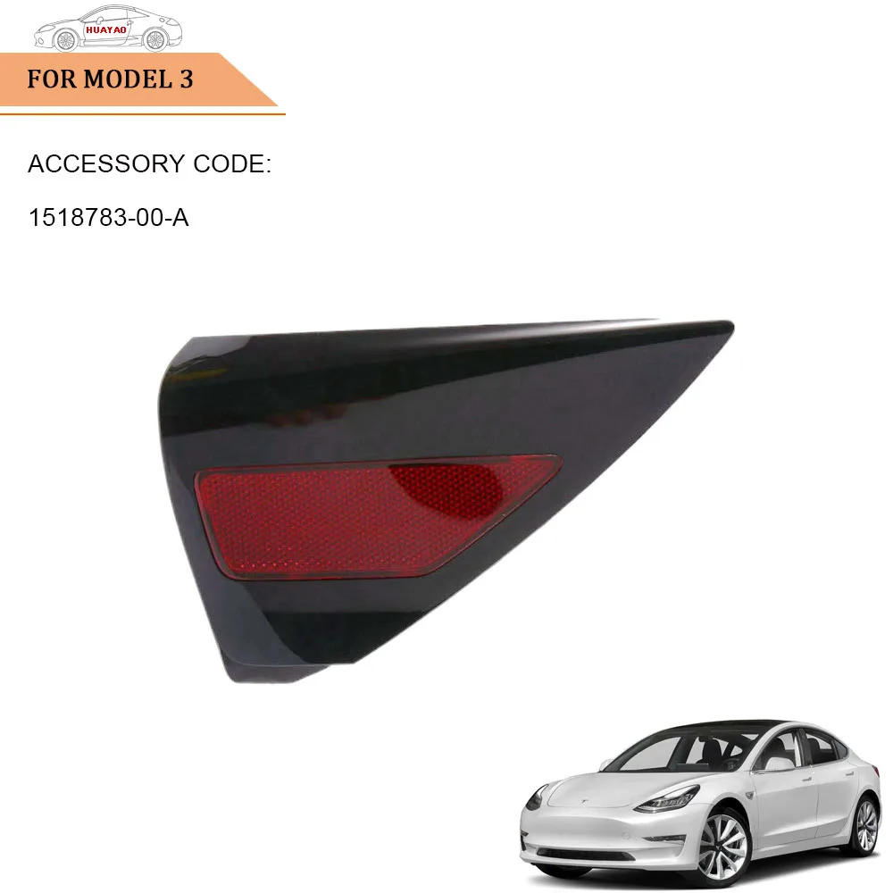 For Tesla MODEL 3 Charging Port Cover Tail Light Right Left Trim Panel 1518783-00-A 1518783-00-B