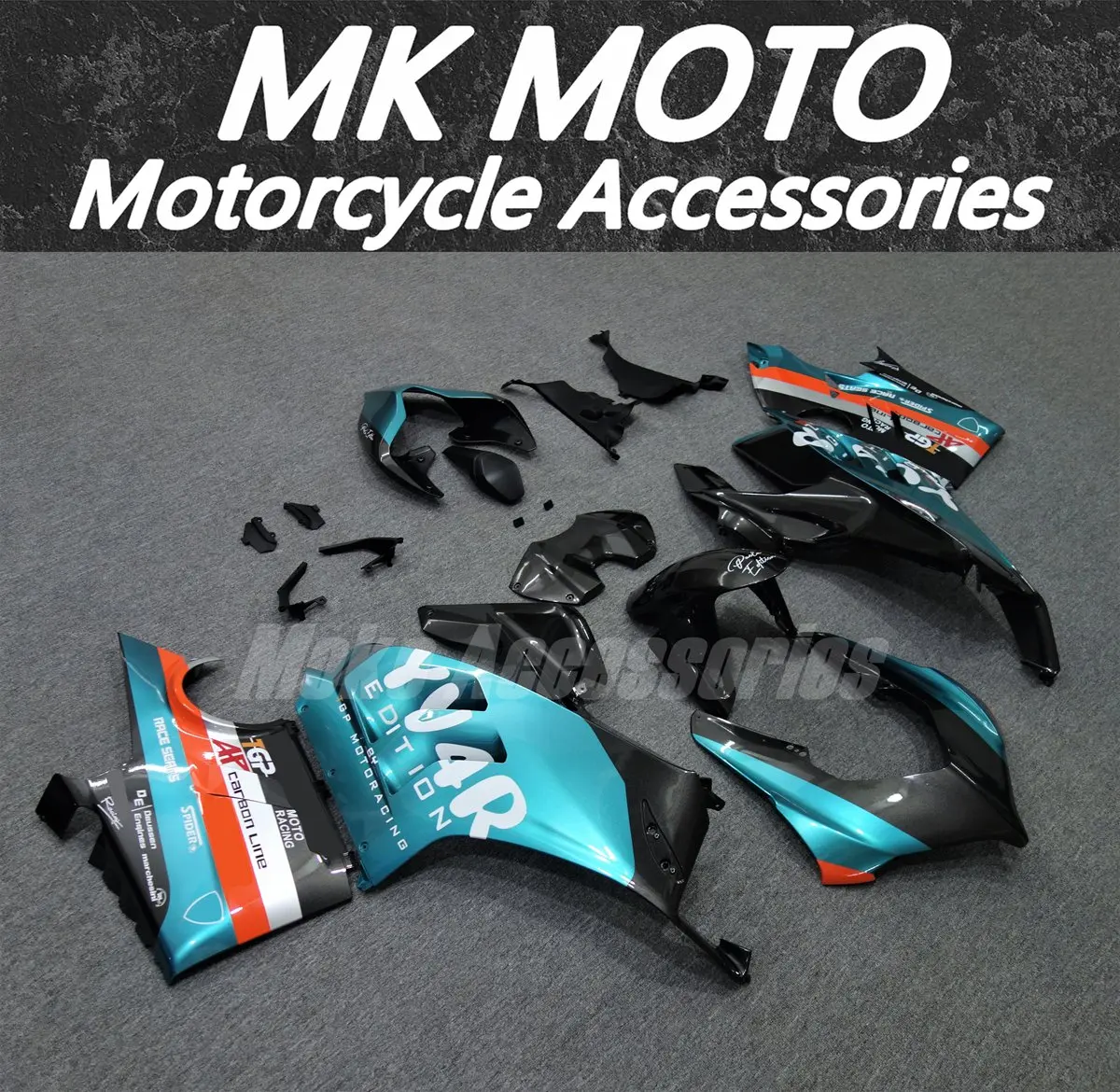

Fairing Kit Fit For Panigale v4s v4r 2023 2024 Bodywork Set Abs High Quality Injection Green Black Orange