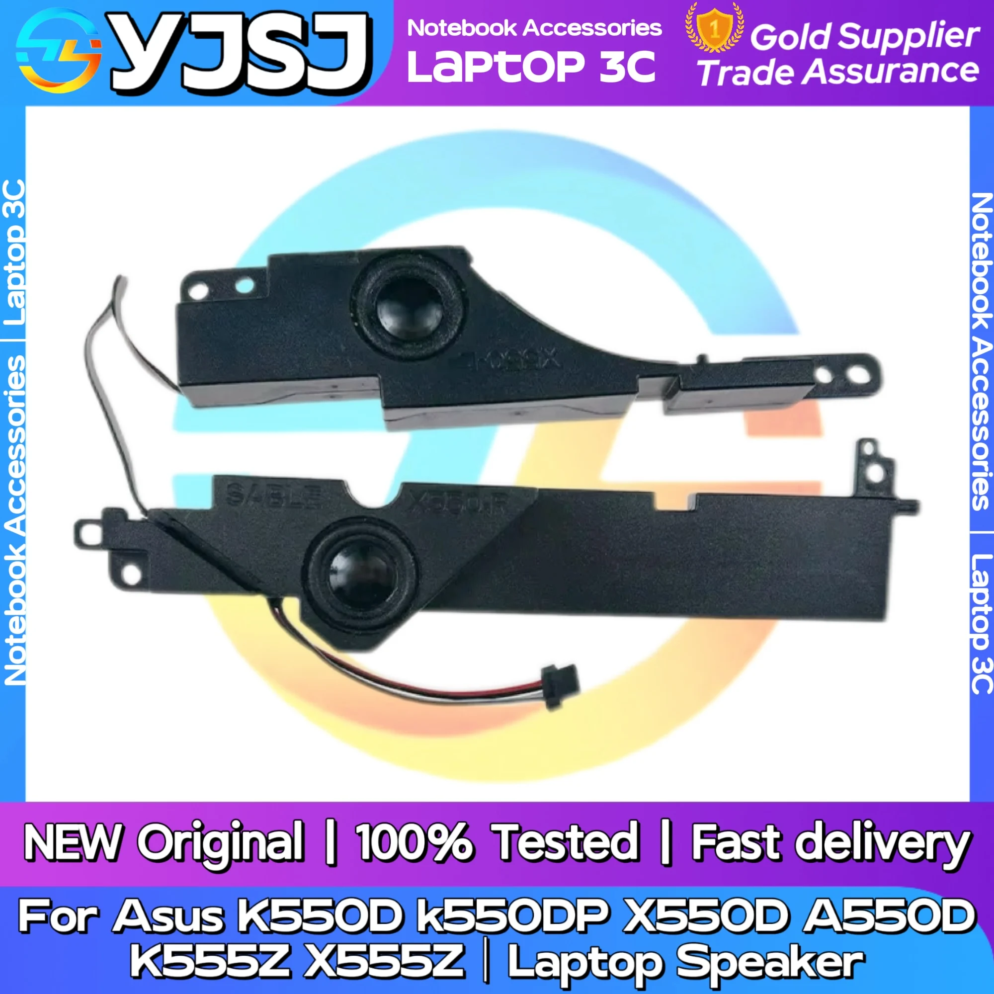 New Original Laptop Notebook Audio Speaker For ASUS K550D X750DP X550D X550DP K550DP VM590Z X550Z built-in speaker horn audio
