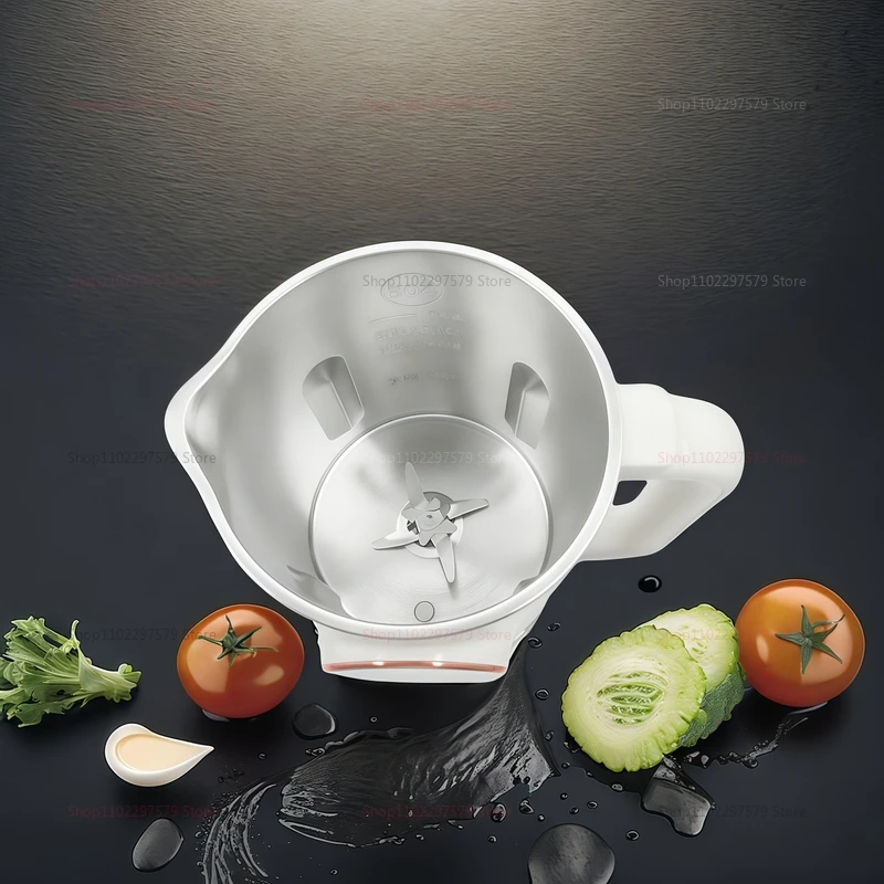 1500 مللي صانع حليب الصويا خلاط عصارة كهربائي لآلة كسر الجدار محلية الصنع فول الصويا مع شفرة 10 أوراق مثالية للإفطار