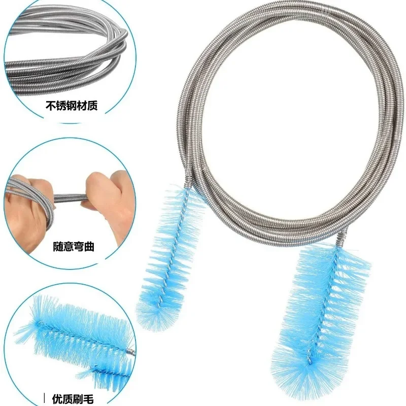 Water Tank Cleaning Brush Fish Accessories Filter Pump Lily Tube Tracheal Hose Tools Aquatic Pet Supplies Products