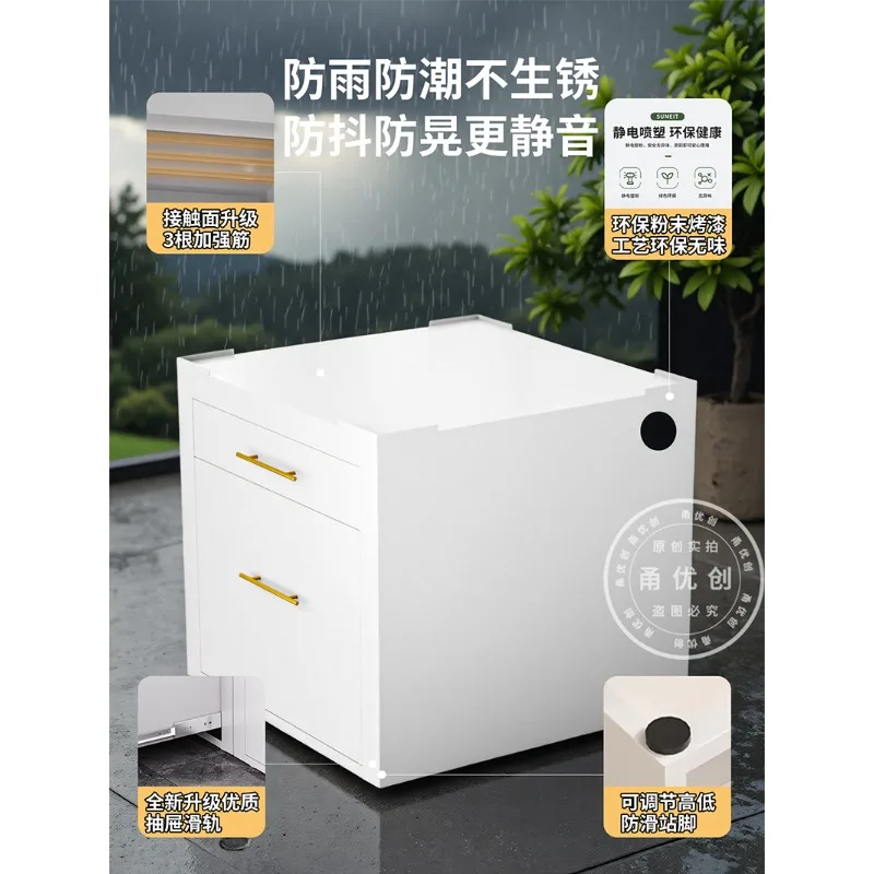 Base de support, meuble rehaussant, machine à laver, armoire à tiroirs