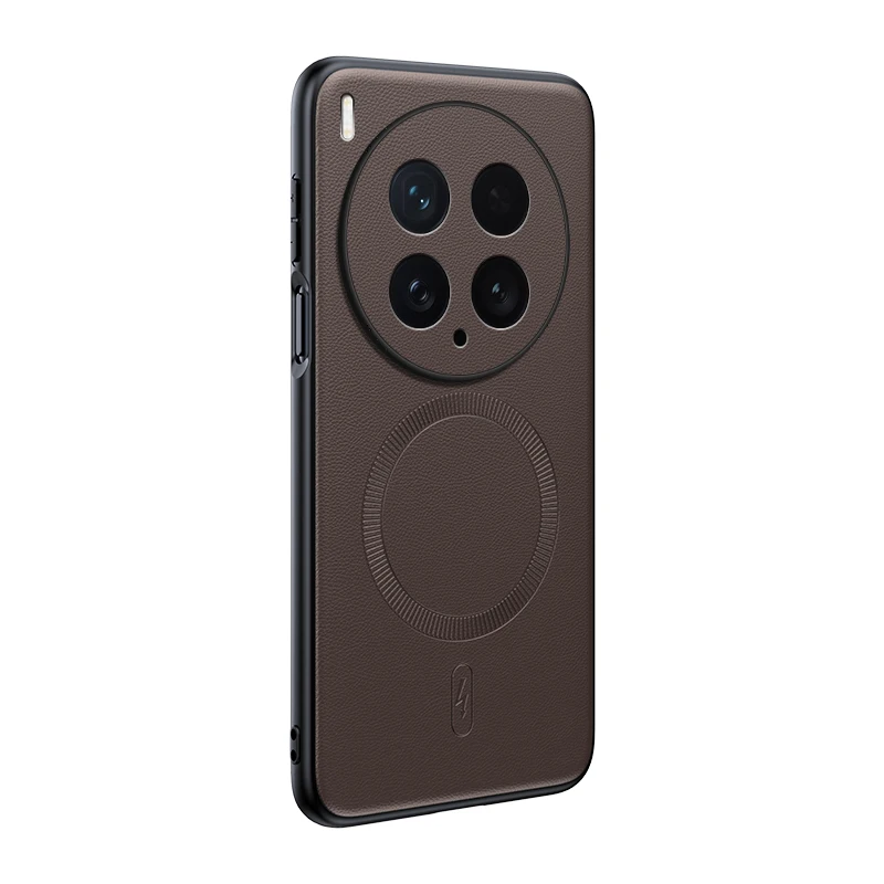 Für VIVO X200 Ultra Hülle Magnetische Leder-Schutzhülle Für VIVO X200 Ultra Anti-Fingerabdruck Rutschfest PC+TPU – Detail 4
