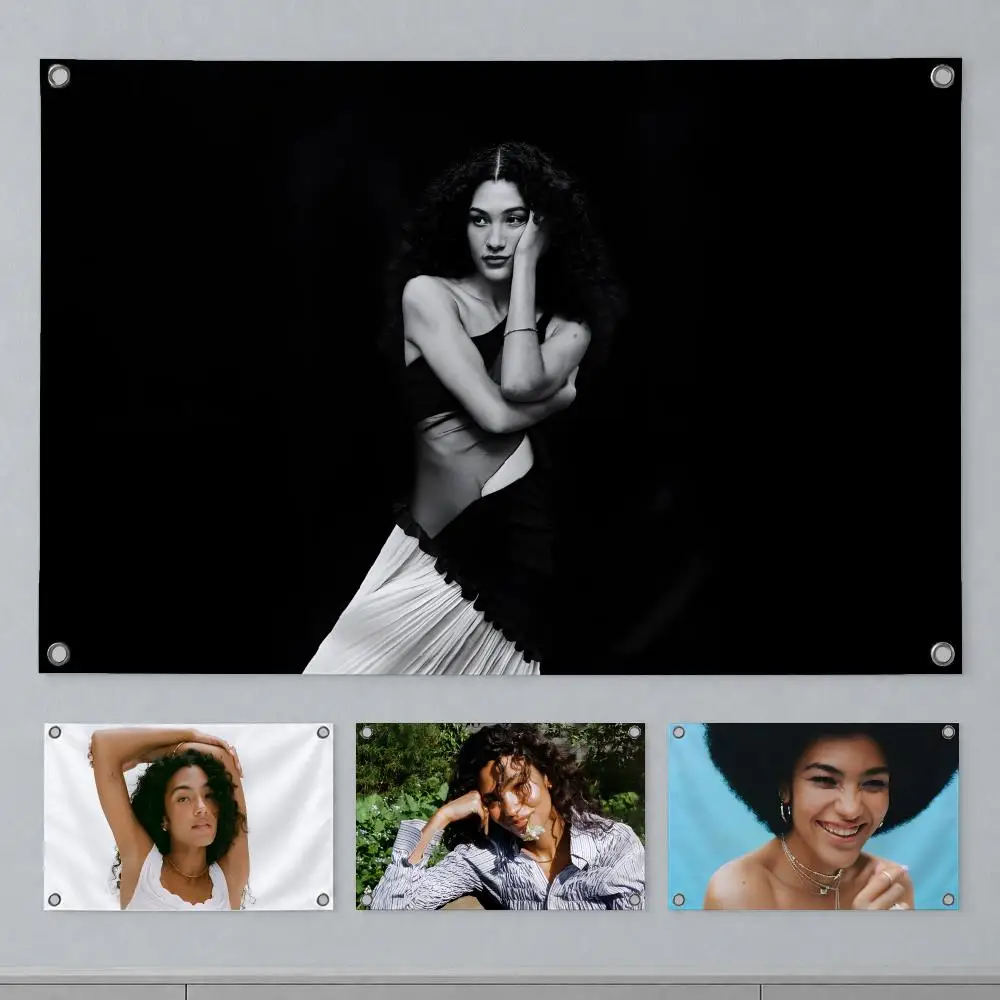 Trending Singer Olivia Dean Flags Wall Hanging Banner Indoor Outdoor Party Home Wall Decor Backdrop
