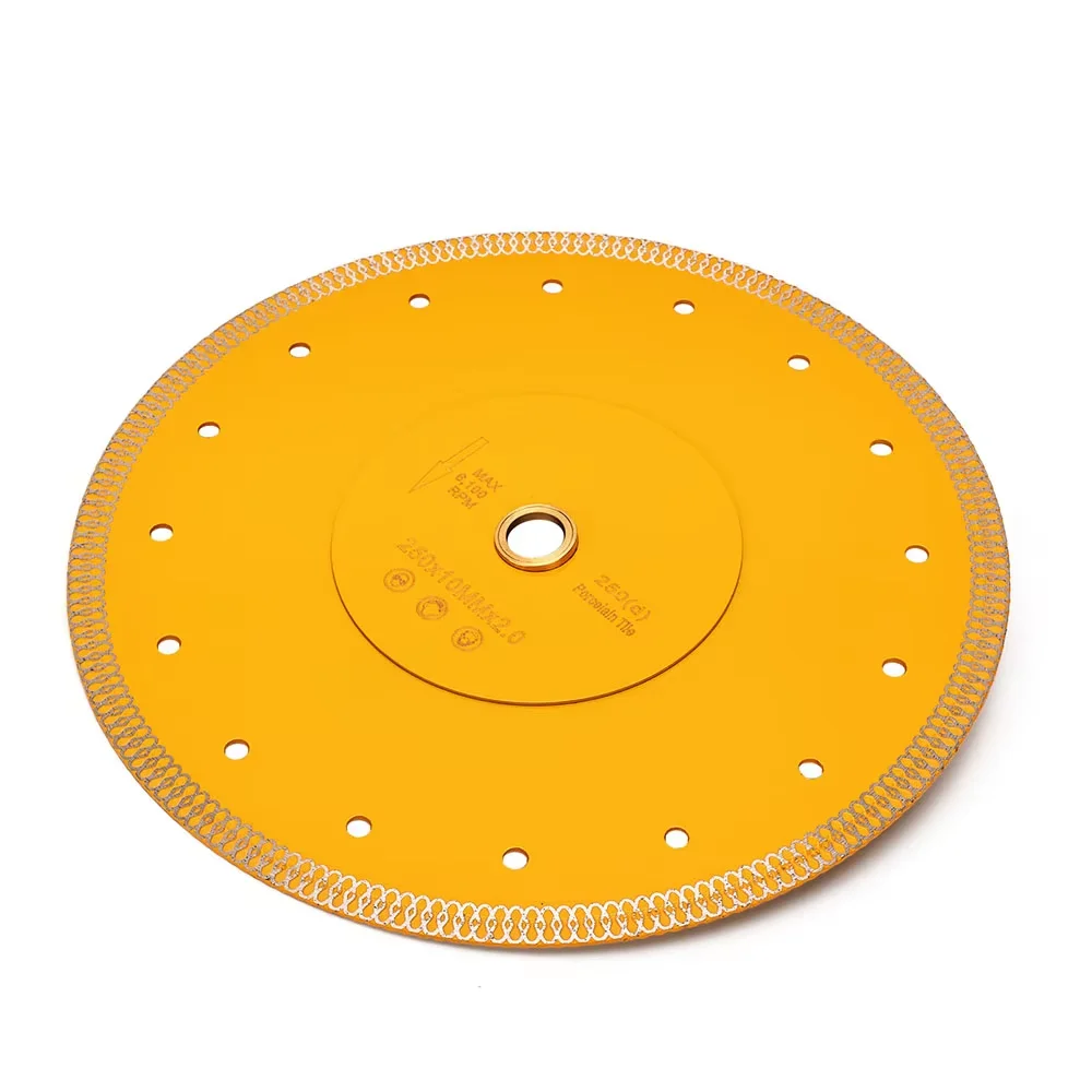 Super Thin 8-10inch  Diamond Saw Blades Diamond Tile Blade Porcelain Blade for Granite Marble Ceramic Porcelain Tiles