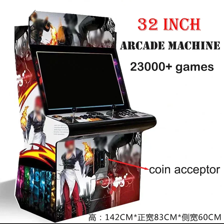 

Новый 32-дюймовый ЖК-дисплей полная аркадная игра файтинг машина 23000 в 1 Plug and Play