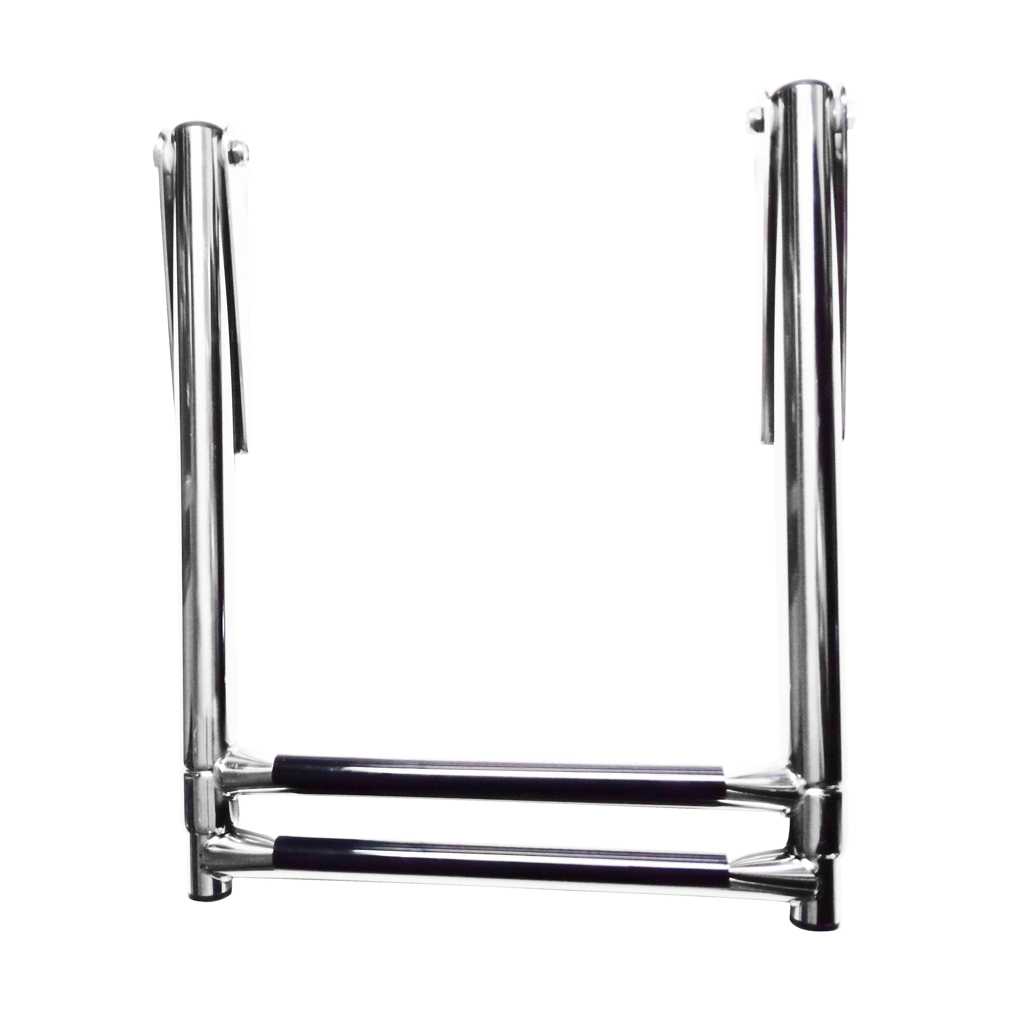 Marine Hardware 2 Steps Under Platform Boat Ladder AISI Stainless Steel Boarding Telescoping Ladder Extend Hige Boat Accessories