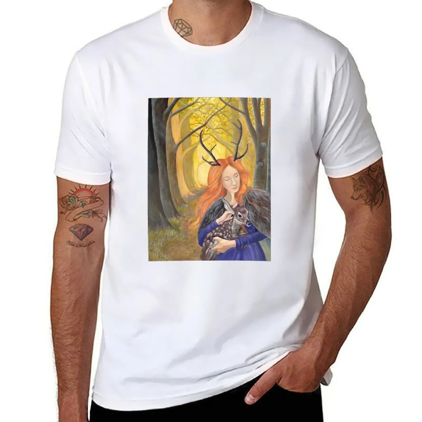 

Elen of the Ways T-Shirt man graphic t shirt t shirt for man 100 percent cotton T-Shirt