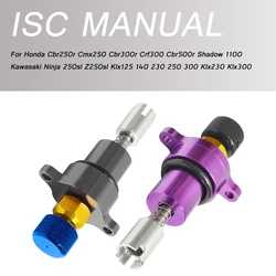 For Honda Cbr250r Cmx250 Cbr300r Crf300 Cbr500r Shadow 1100 Kawasaki Ninja 250sl Z250sl Klx125 140 Idle Air Control Valve Set