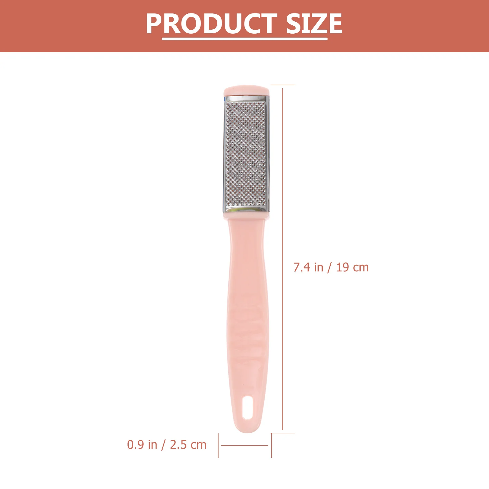 

4 шт., инструмент для ухода за пилочкой для ног, набор для педикюра из нержавеющей стали, скребок для удаления жесткой кожи, разглаживающий мозоли, отшелушивающий аппарат для омертвевшей кожи пятки S