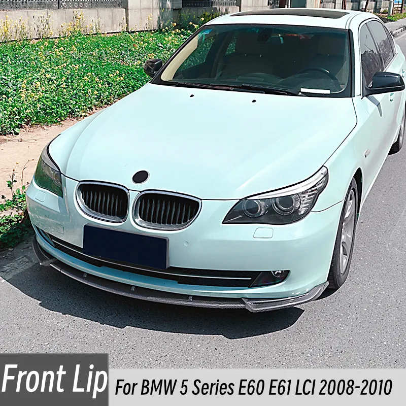 

For BMW 5 Series E60 E61 LCI 2008-2010 3pcs/Set Car Front Bumper Lip Chin Spoiler Splitter Diffuser Bodykit Tuning Accessories