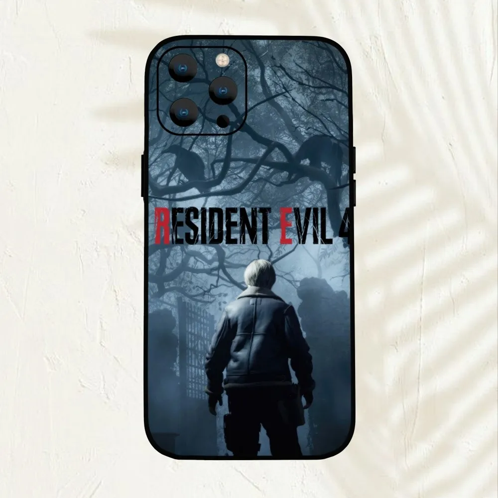 Jogo R-Resident E-Evil 4 Capa De Telefone, Tampa Do Telefone Para Samsung Galaxy S24 S23 S22 S21 S20 Ultra Plus S20FE