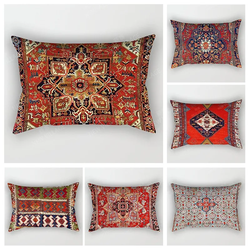 Nordic vintage fall home decor 30*50cm throw pillow cover sofa boho living room Cushion cover 50x70 30x50cm 40x60 Morocco Persia