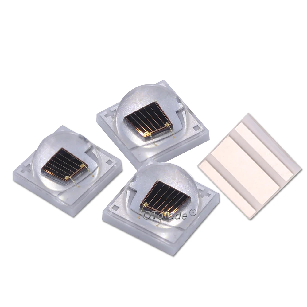 Imagem -04 - Chip Led de Alta Potência para Câmera de Visão Noturna Diodo Infravermelho Farred Lâmpada Pcb de Alumínio 1w 3w 3535 ir 1150nm 1500nm mm Pcs