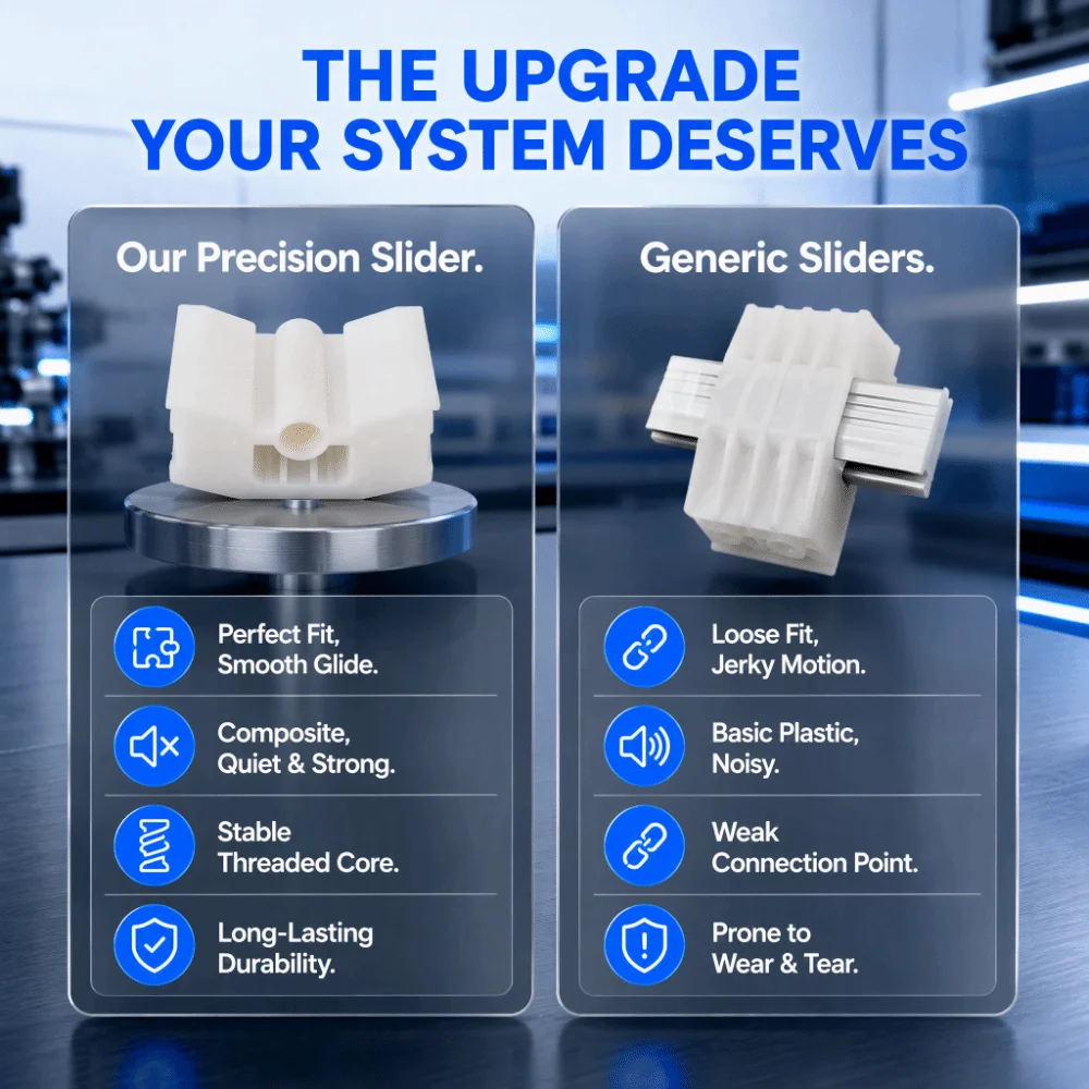Low Noise Linear Actuator Slide Block Slide Block Design Electric Power Electric Push Rod Slider Linear Rail System