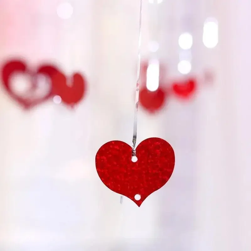 100pcs Wedding Birthday Party Decoration Decoration Balloon Rain Silk Sequin Pendant Wedding Supplies Wedding Room Decoration