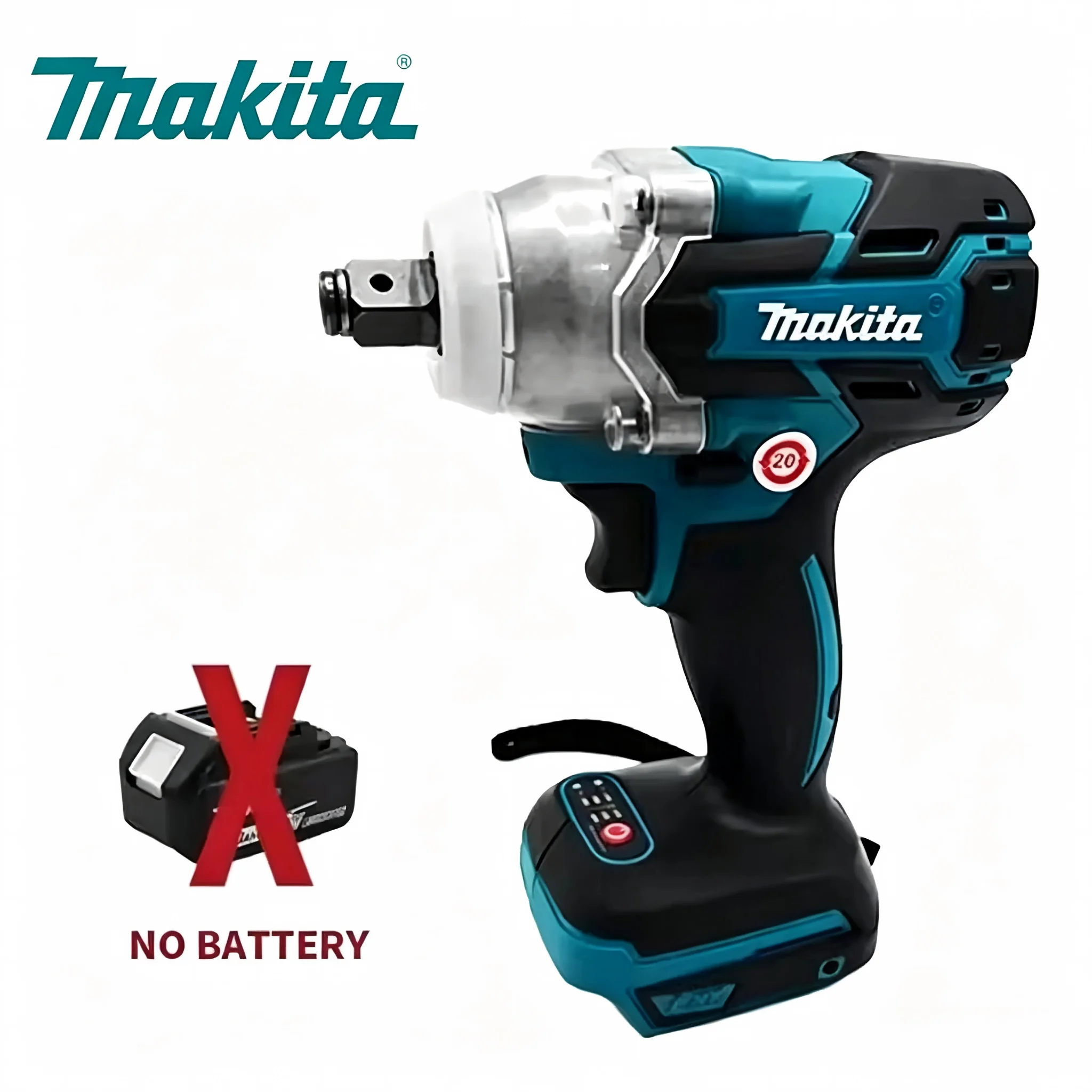 makita-dtw600-3100ipm-18v-avvitatore-a-batteria-da-1-2-pollice-cacciavite-elettrico-ricaricabile-senza-spazzole-strumento-per-la-manutenzione-di-veicoli