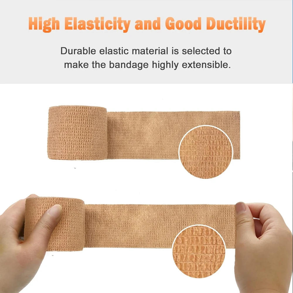 Crossfit-Tape 4,5m Buntes Sport-Selbstklebendes Elastisches Bandage-Tape Elastoplast zur Unterstützung von Finger, Knöchel, Handfläche und Schulter – Detail 4
