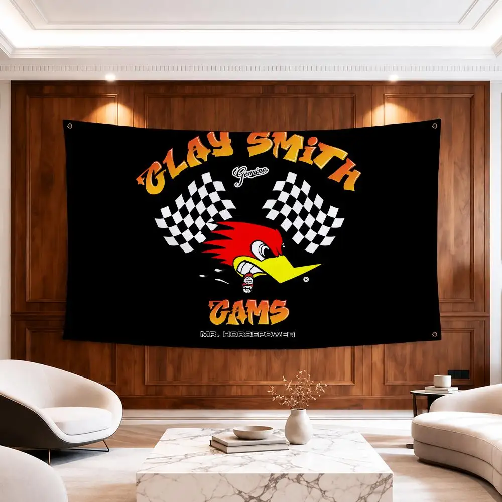 Brand Mr. Horsepower Flags Modern Fabric Banner Pennants Apt Living Room Photo Corner Wall Ornament Deco