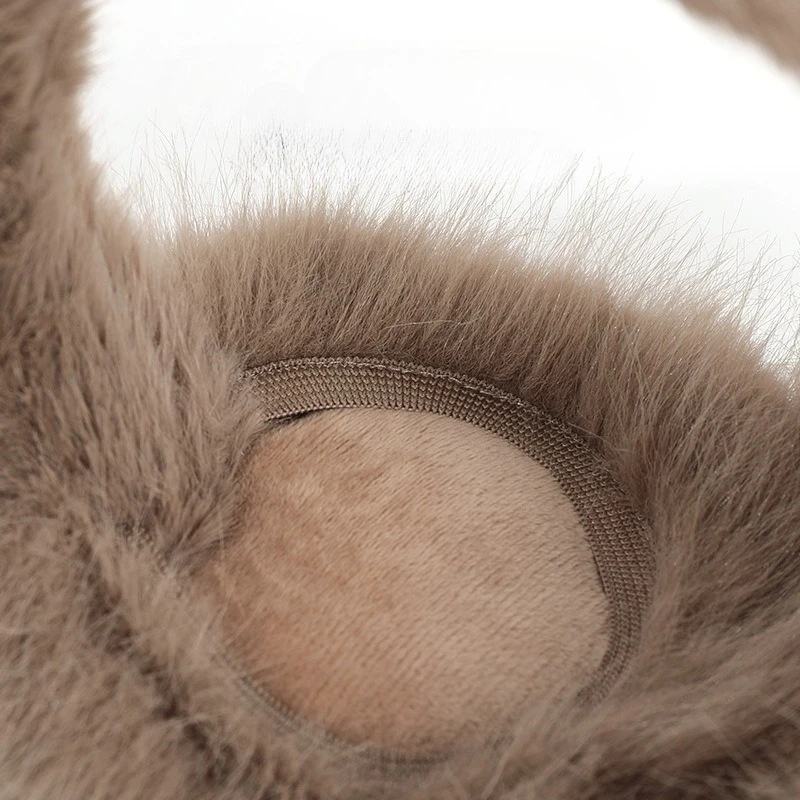 Winter Warme Oorbeschermers Vrouwen Ingebed Pluche Oorbeschermers Mannen Decompressie Zachte Katoenen Oorbanden Verbreding Hoofdbanden Pluche Oorbeschermers Vrouwen
