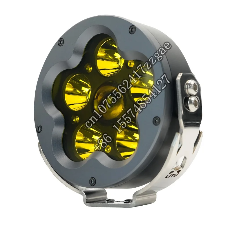 5 inch Round LED Pods 120W 3Modes and Brighter Light Led Working Light For Truck