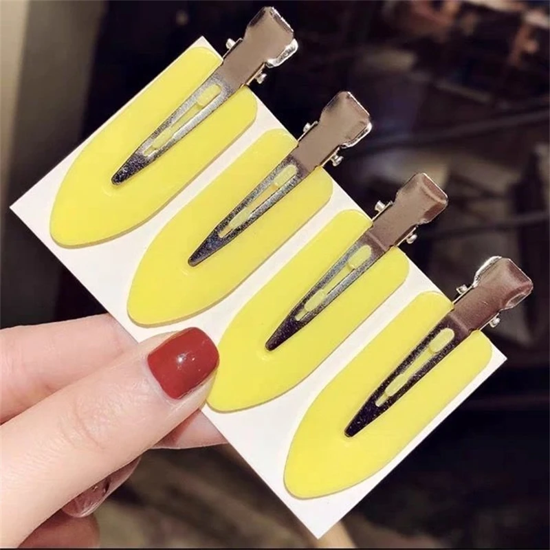 2/3/4 stücke Frauen Haars pangen Seite Pony Fix Fransen Haars pange Make-up-Tools weibliche Damen Mädchen Kopf bedeckung Haarnadel Haarschmuck – Detail 8