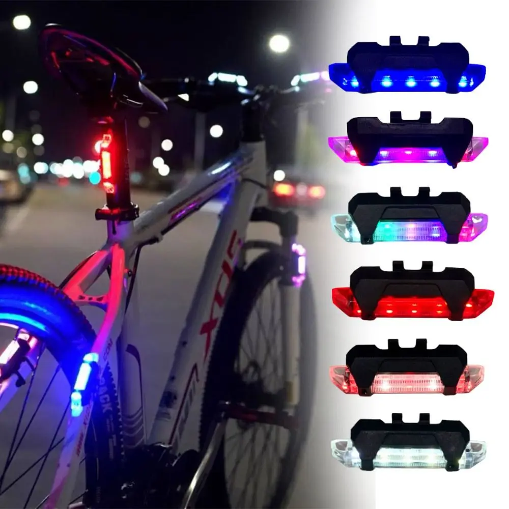 Waterproof Rear Bike Tail Light USB Rechargeable Night Riding Lights Ultra Bright Taillights Mountain Riding Cycling Tail Lamp