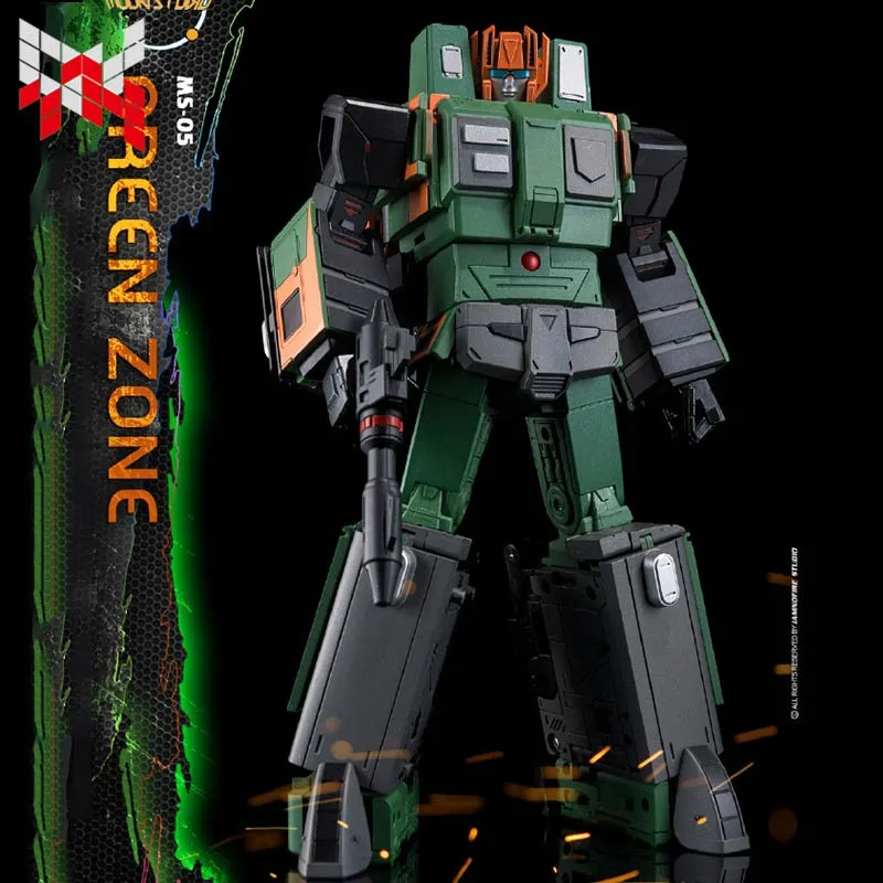 Transformation Trainbots Moon Studio Raiden Train Combination MS06