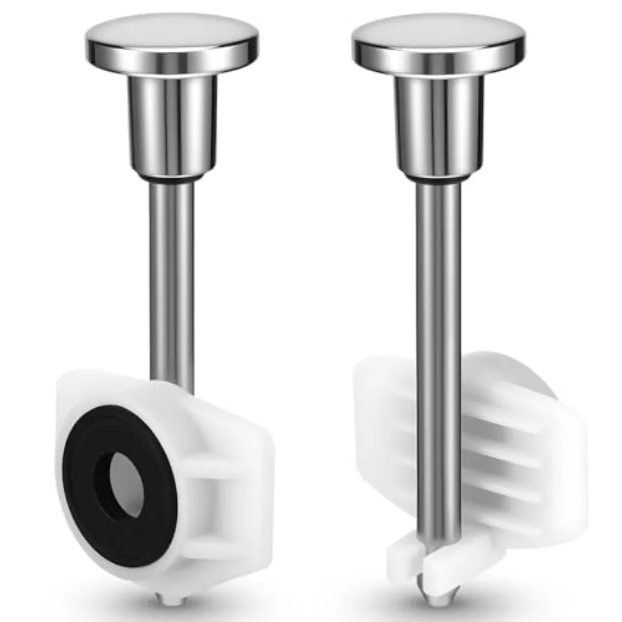 

Tub Spout Diverter Repair Kit, 2Pcs Tub Spout Diverter Fix for Leaky Bathtub Faucet, Includes Distributor Valve Stems, Seals an