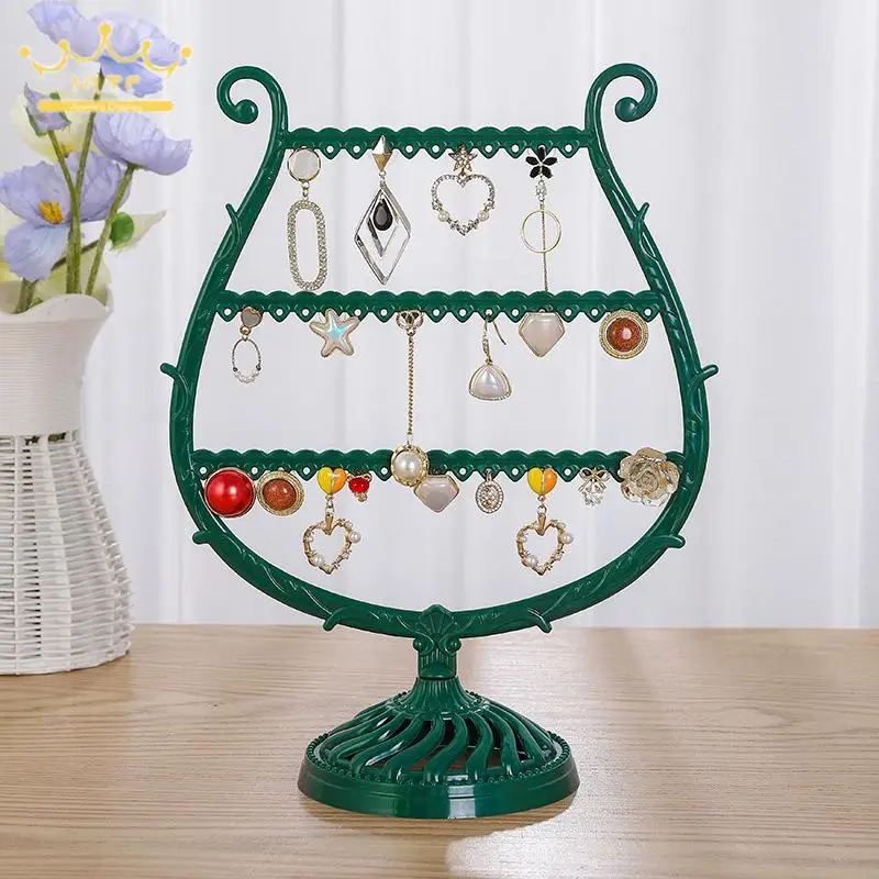 Ear Stud Display Rack Earrings Jewelry Organizer Wine Cup Shape Earrings Bracelet Jewelry Display Holder Plastic Display Stand