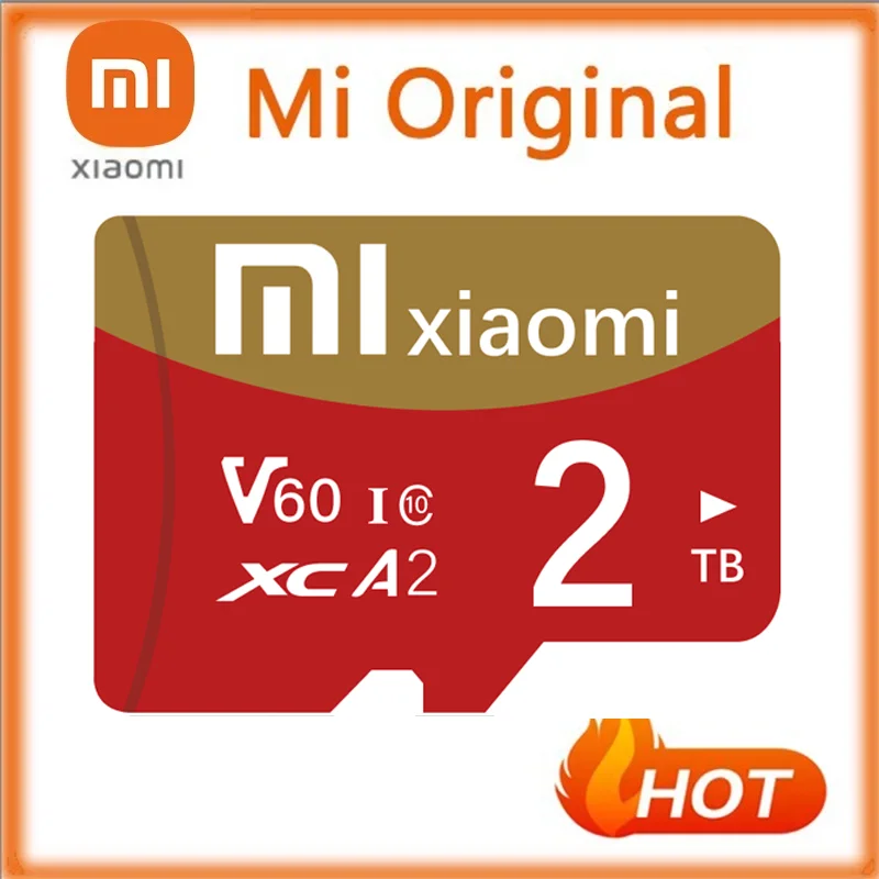 Карта памяти Xiaomi, 128 ГБ, класс 10, V60 TF-карта 1 ТБ, мини SD-карта 512 ГБ, высокоскоростная Micro TF SD-карта 256 ГБ для Nintendo Switch