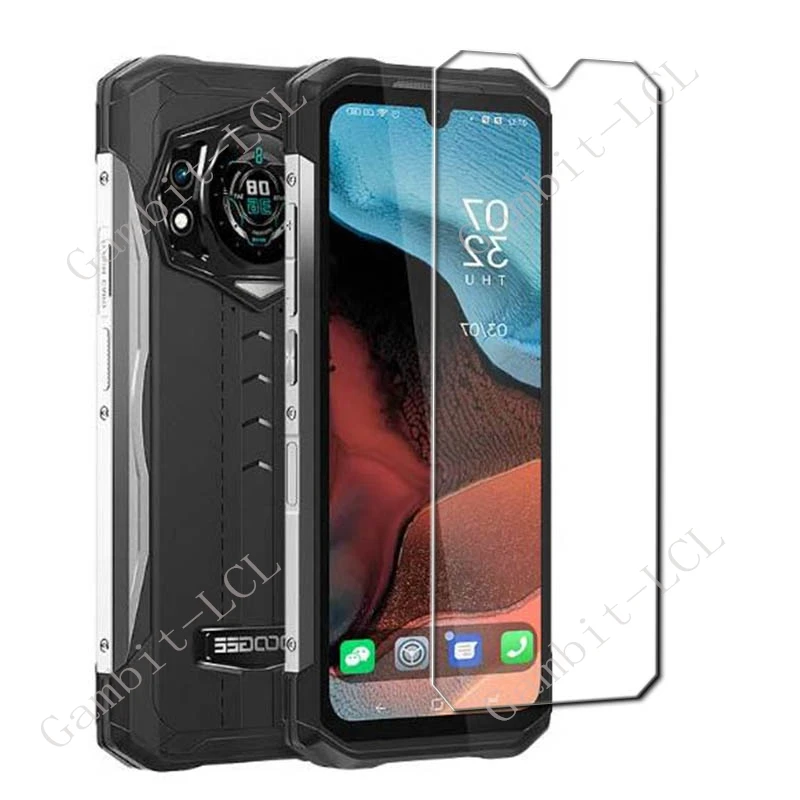 3 قطعة الزجاج المقسى ل Doogee S41 S61 S98 S100 S110 S118 S200 X Ultra V30 Pro V30T V40 Fire 3 7 5 6 حامي الشاشة الطاقة فيلم