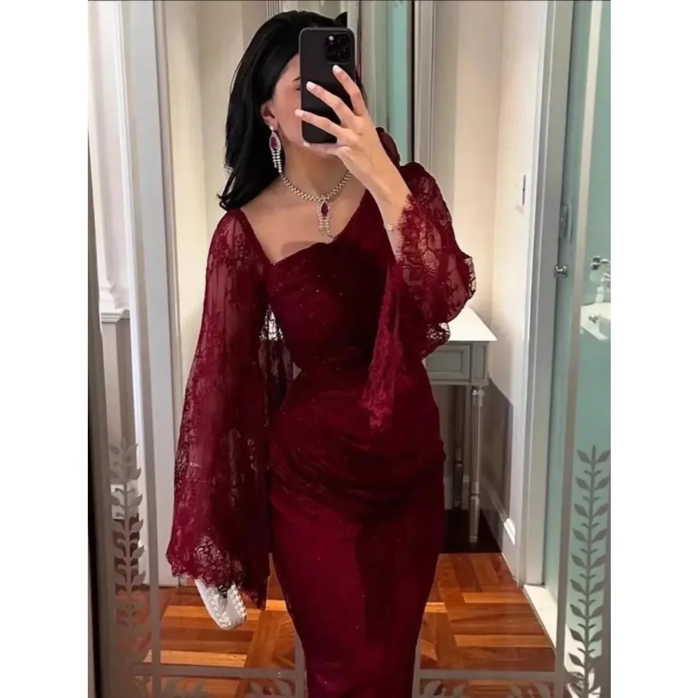 India Turkey Party Abaya Dresses Women Wedding Evening Dress Lace Diamond Kaftan Robe Diamond Vestidos Largos  Morocco Caftan