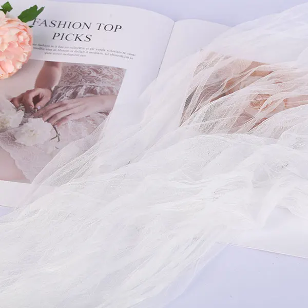 Folded Gauze Photo Photography Background Props Wedding Scene Layout Decorative Mesh Gauze Mesh Shooting Background Cloth