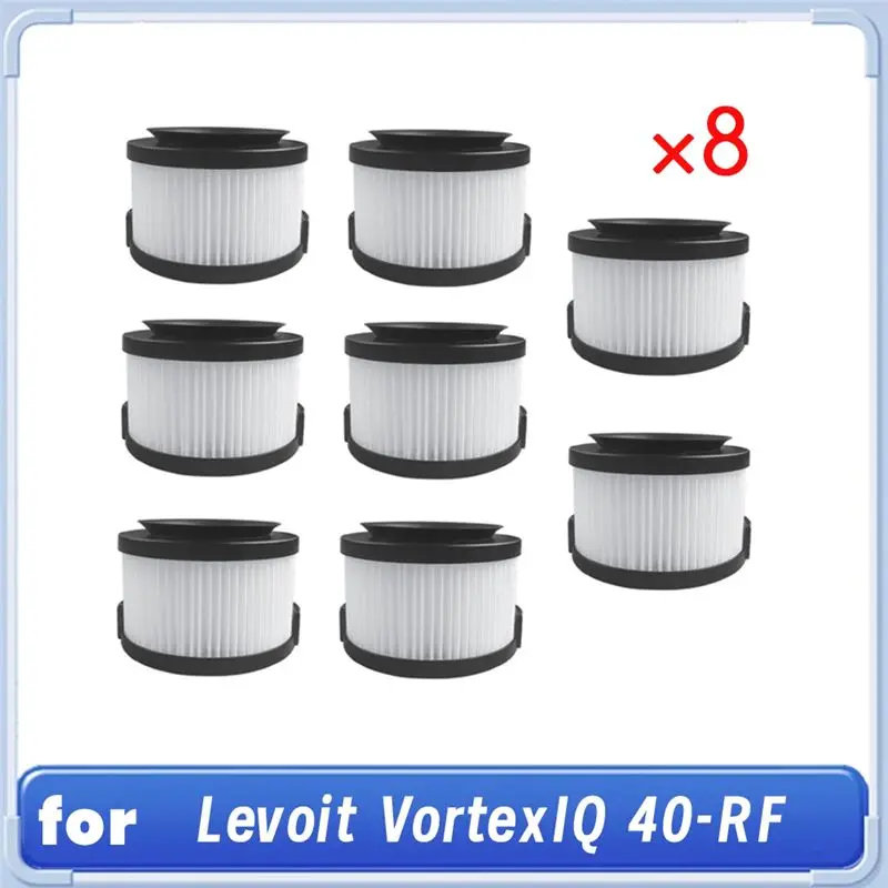 

BISM 8 шт. сменный комплект предварительного фильтра для Levoit Vortexiq 40-Rf, сменный фильтр для домашнего уборщика, запасные части