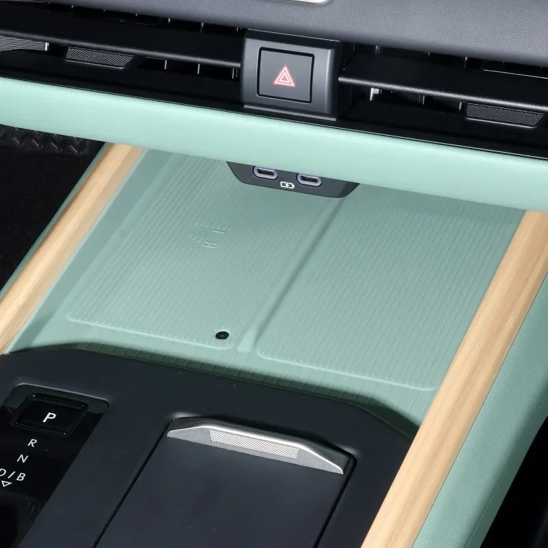 Wireless Charging Silicone Anti Slip Pad for 2026 Lexus ES300h Center Console Protective Mat Interior Accessories