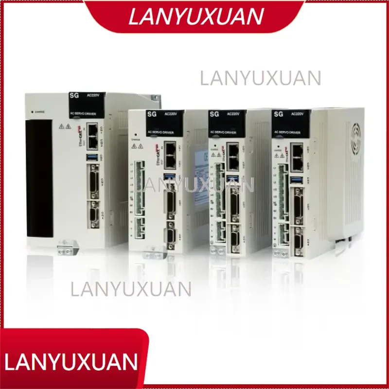 Easy Operated EtherCAT Speed Control Torque Control 400W 220V AC Servo Drive