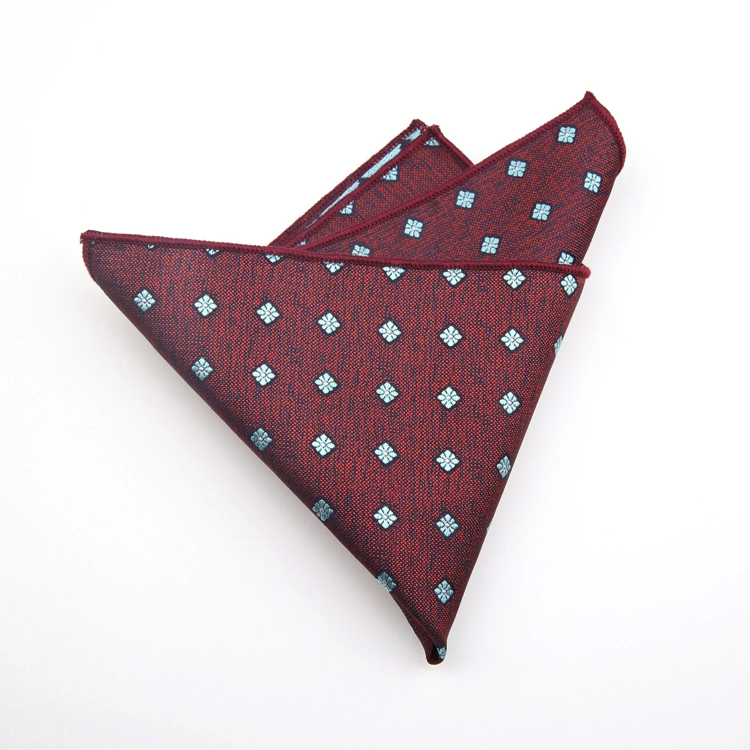 Hoge Kwaliteit 23*23Cm Gestreepte Dot Geometrische Bloem Garen Polyester Zakdoek Voor Man Suit Pocket Plein accessoires